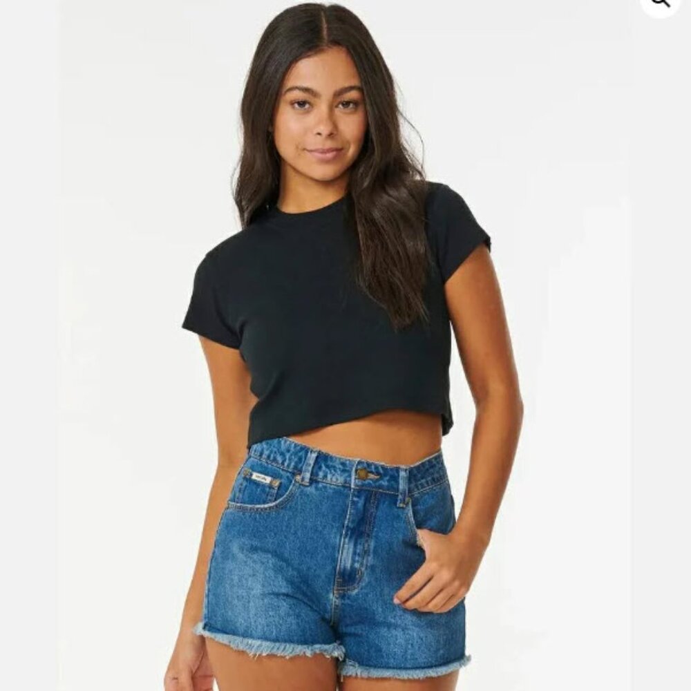 Rip Curl Classic Ribbed Tee - Picture 3 of 3